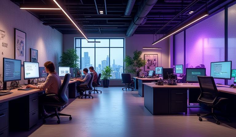 Sangam Studios office interior