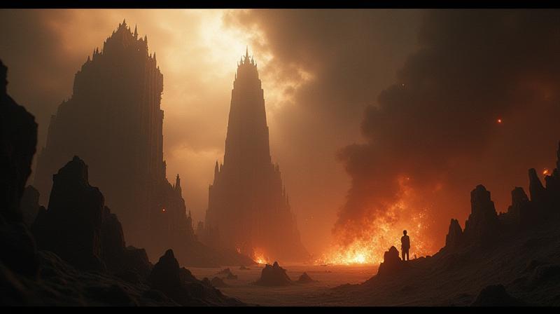 Still image from a feature film using VFX